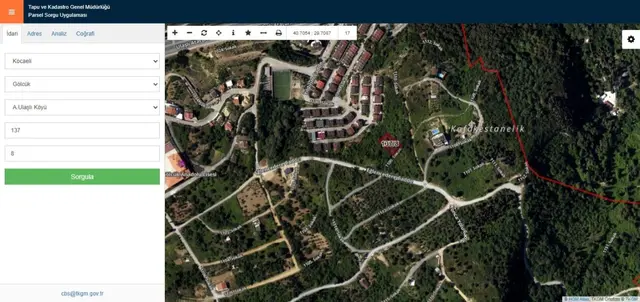 Kaçmaz Emlaktan Kocaeli Gölcükte Satılık İmarlı 861m2. Arsa 3