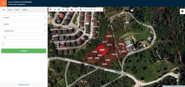 Kaçmaz Emlaktan Kocaeli Gölcükte Satılık İmarlı 861m2. Arsa 2