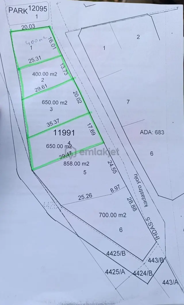 Remax Toros'tan Gözne Ve Şehir Manzaralı Arsalar 3