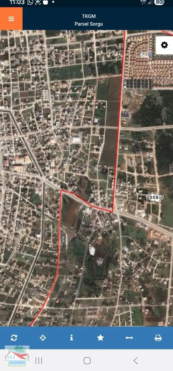 Altınkale'de Satılık 924 M2 Köşe Arsa 2