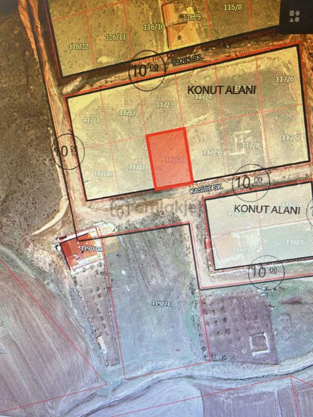 Temelli Bacıda Konut İmarlı 0,75 Emsallı Tapu Satılık Arsa 4