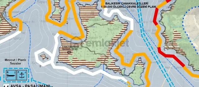Elfi'den Satılık Erdek Paşalimanı Adasında İmarlı Arazi 5
