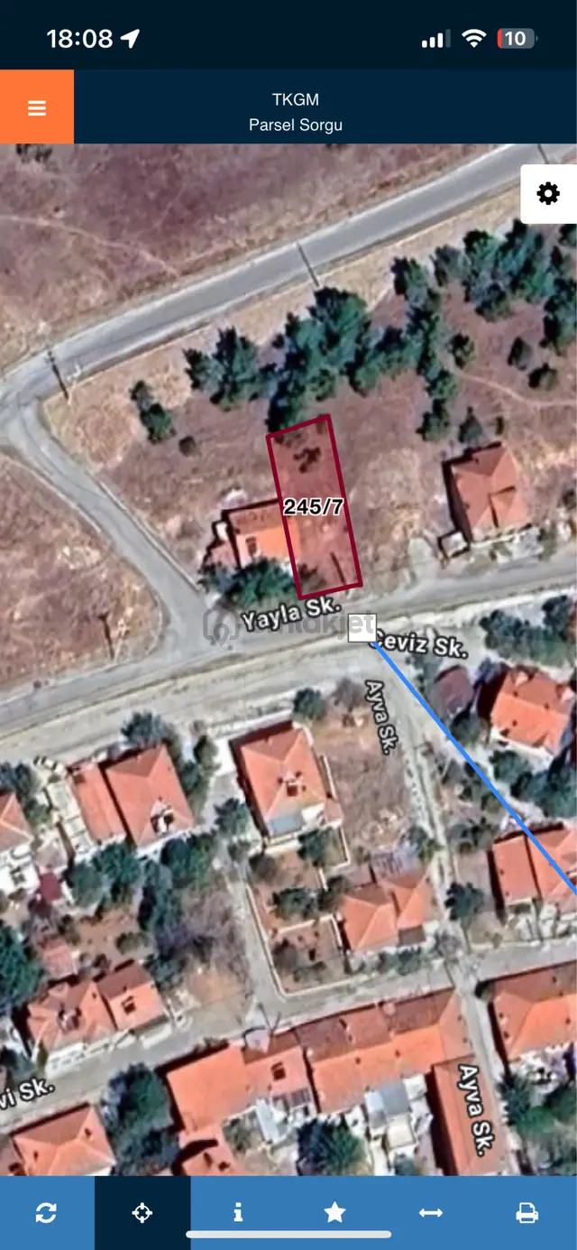 Karahallıda 267m2 Villalık Arsa 1
