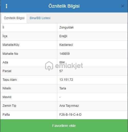 Akmanoğlu Emlak'tan Zonguldak Ereğli Kestaneci Mahallesinde Satılık Hisse 2