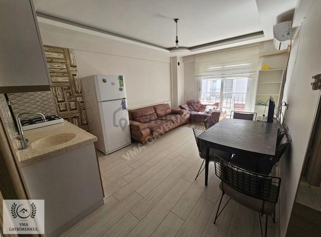 Orta Mah. Eşyalı Çift Cepheli Balkonlu 1+1 Dairemiz Satılıktır. 1