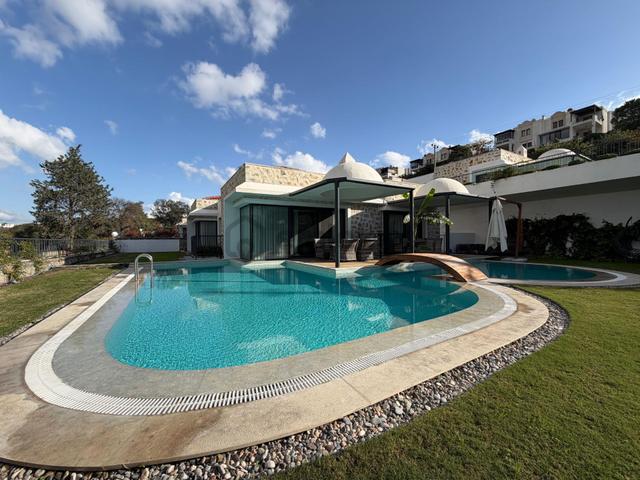 Bodrum 'da Satılık Bitez’in Kalbinde 5+2 Tam Müstakil Havuzlu Villa 5