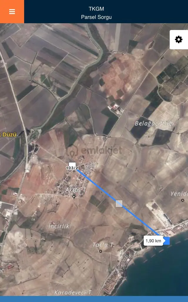 Karataş İskele Mah.450 M2 İmarlı Köy İçerisin'de Satılık Arsa.. 3