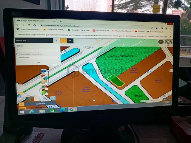 Konya Karatay Karaslan Üzümcü Mah. 512 M2 Konut İmarlı Satıl 1