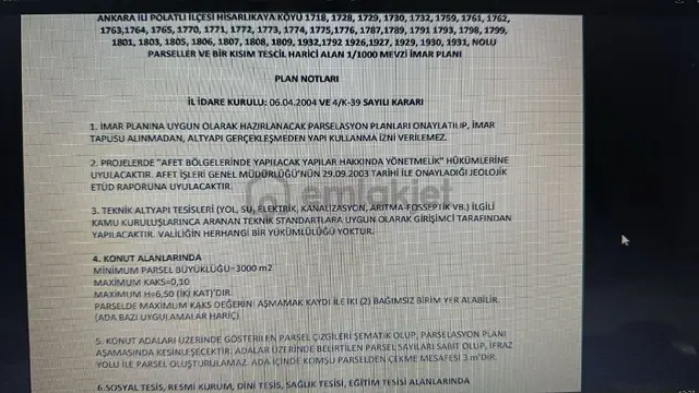 Satılık Komut İmarlı Arsa 3