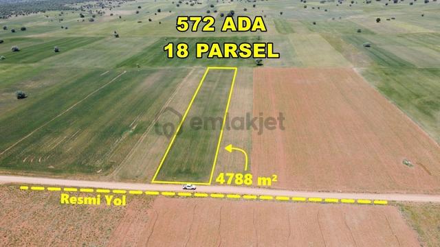 Akören Hacılar Da 4.788 M² Konumu Güzel Tarla 1
