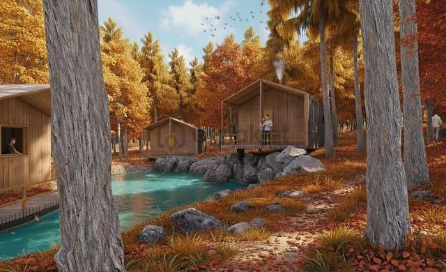 Trabzon Çağlayan Çamlık Orman Parkı Bungalov Ve Restorant Alanı 5