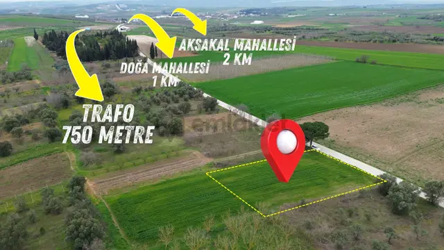 Sevinç'ten 32 Metre Asfalt Cepheli Yerleşim Yakını Satılık Arazi 2