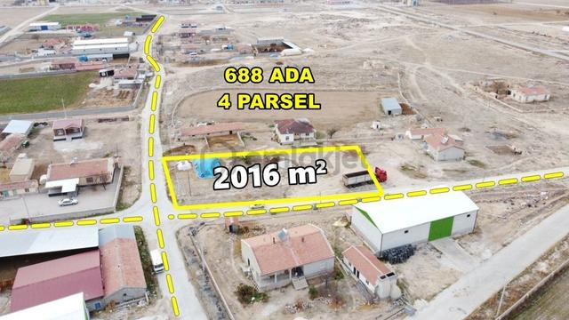Konya / Cihanbeyli / Taşpınar-yeniyayla'da Konut İmarlı 2.016 M² Arsa 2