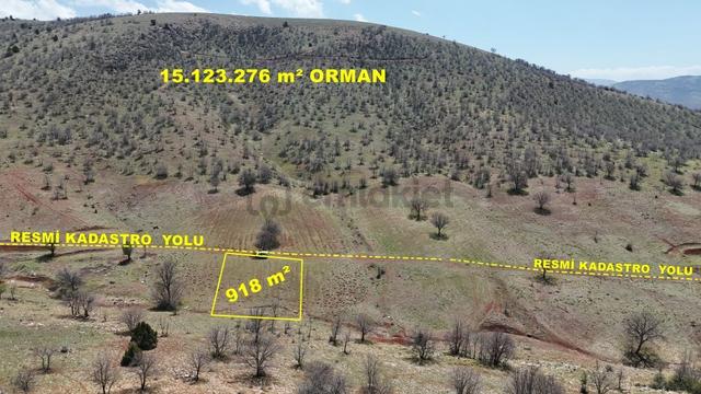 Konya / Güneysınır / Kızılöz Mahallesinde 918 M² Müstakil Tapulu Tarla 1