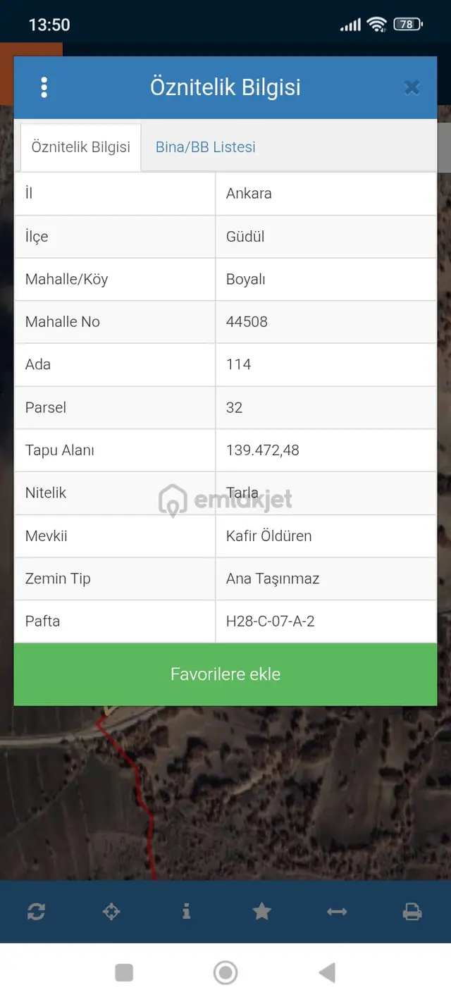 Güdül Boyalı Mahallesinde Satılık Meyve Bahçesi 2