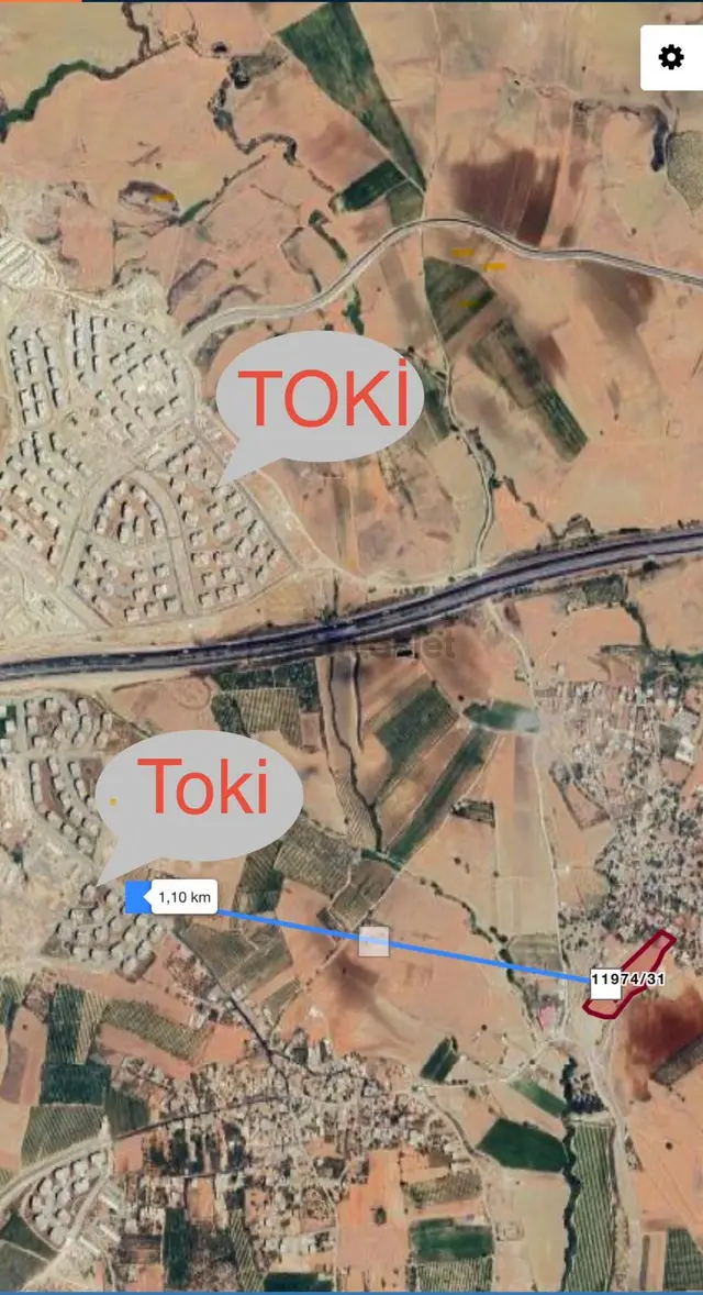 Kuyumcular Toki Yakını 614 M2 Satılık Yatırımlık Hisseli Arsa