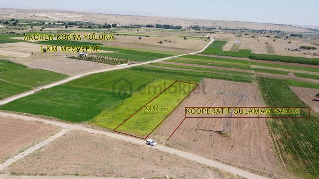 Konya / Akören / Tülce Mahallesinde 2.331 M² Müstakil Tapulu Tarla 4