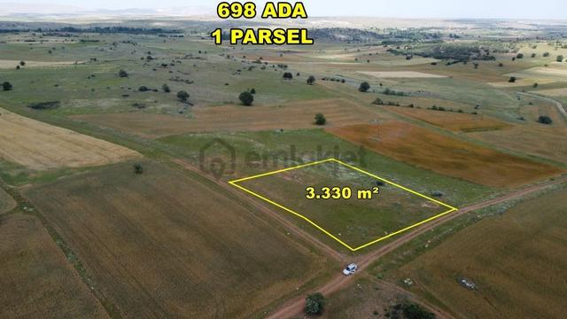 Konya / Akören / Tülce 3.330 M² Müstakil Tapulu Tarla 1
