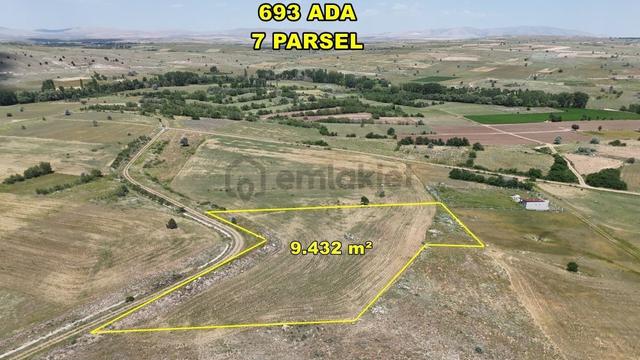 Konya / Akören / Tülce 9.432 M² Müstakil Tapulu Tarla 1