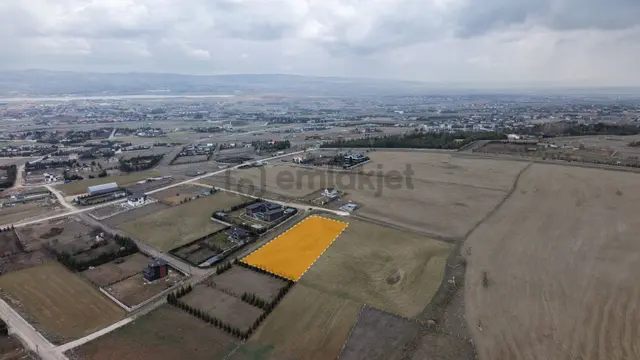 Gölbaşı Hacılar'da 3486m2 İki Villalık Satılık Arsa 3
