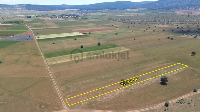 Akören Karahüyük Konumu Harika 2.726 M² Tek Tapu Tarla 1