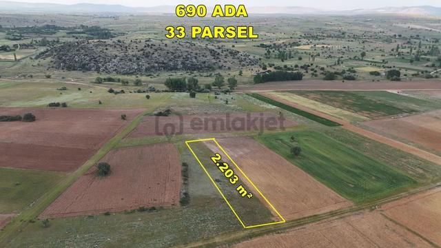 Konya / Akören / Tülce'de 2.203 M² Müstakil Tapulu Tarla 5