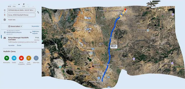 Özpınar,dan Çavuş Arsa 686 M2 Su-elektrik Alınabilir Yolu Var.! 4