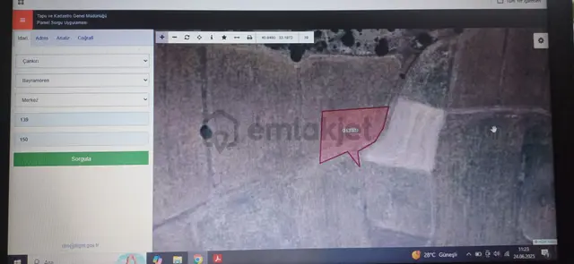 Bayramören Merkezde Satılık 898 M² Doğa Manzaralı Tarla 4
