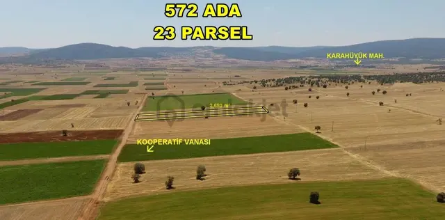 Konya Akören'de Yatırım Fırsatı 2.680 M² Tarım Arazisi 5
