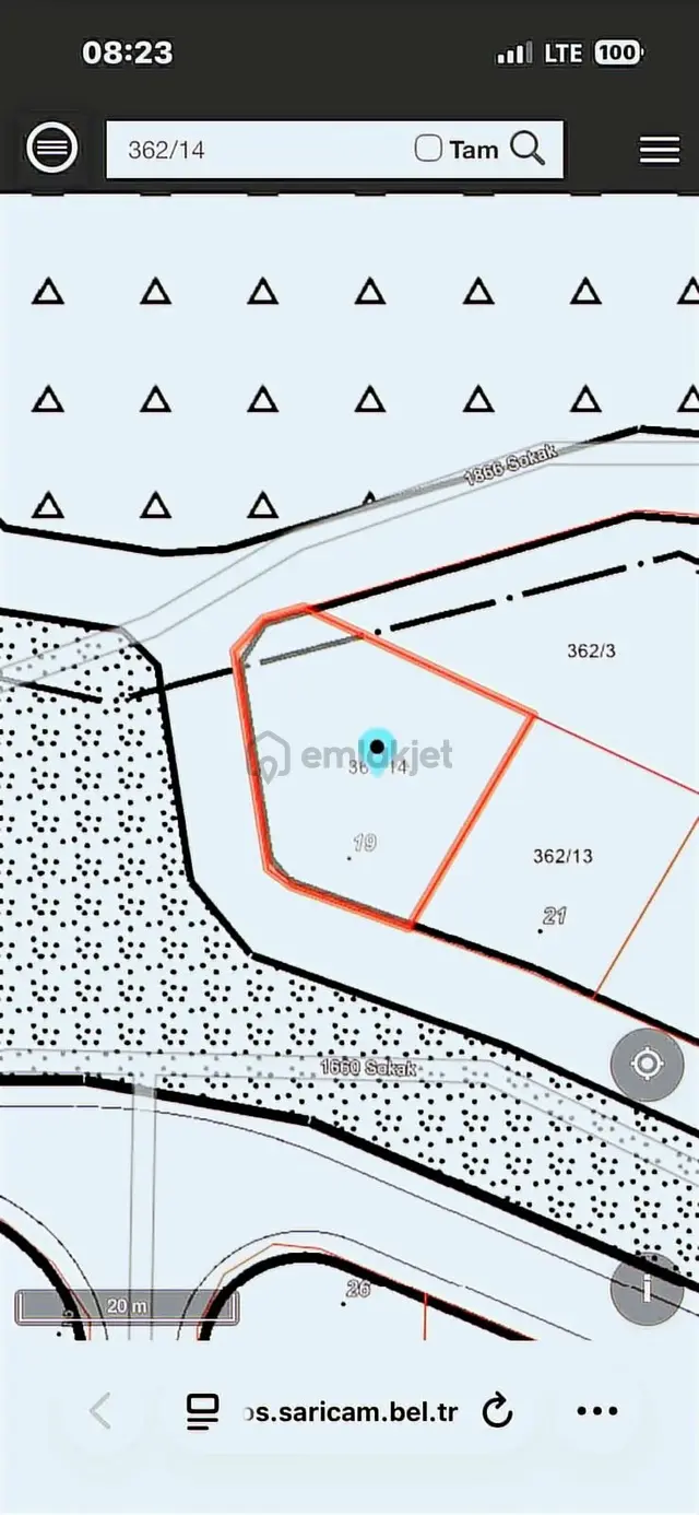 Çınarlı Mah Ruhsatı Alınmış Tek Tapu 520 M2 Satılık Köşe Arsa 4