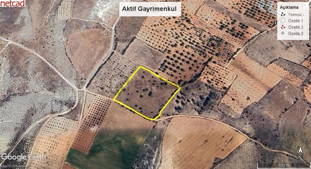 Aktif'den Gerciğin Sınırına Yakın Yatırımlık Arazi.. 1