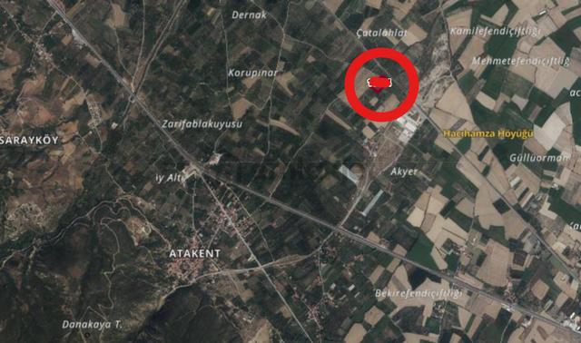 A-k Emlaktan Atakentte Toplam 4069 M2 Satılık Eriklik Tarla 5