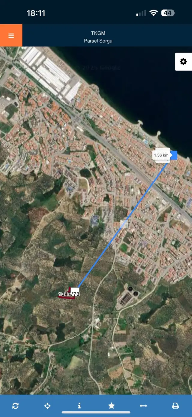 Bursa Mudanya Ömerbey Mh İmara Yakın Satılık 5693 M2 Zeytinlik 5