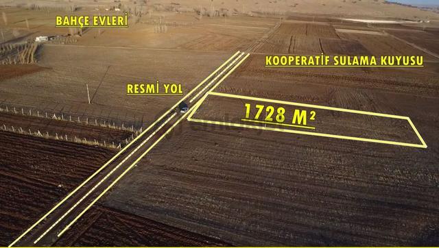 Konya / Akören / Tülce Mahallesinde 1.728 M² Müstakil Tapulu Tarla 4