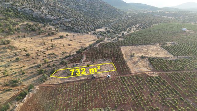 Konya / Hadim / Aşağıeşenler Mahallesinde 732 M² Müstakil Tapulu Tarla 5