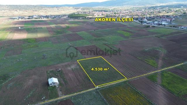 Akören Tülce De 4.530 M2 Müstakil Tapulu Tarla 3