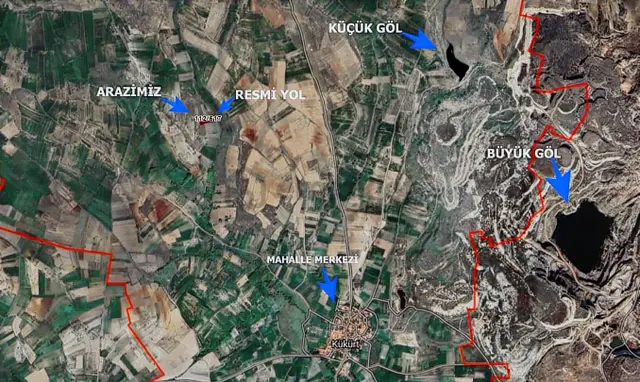 Kütahya Merkez ' De 2.128 M2 İl Merkezinde Yola Cephe Düz Arazi 3