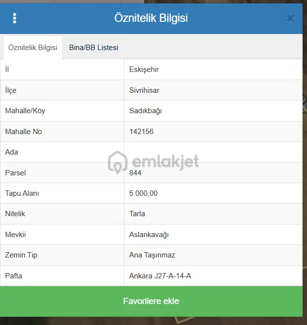 🌾 Sivrihisar Sadıkbağı Mahallesinde 5 Dönüm Takasa Açık Satılık Tarla 3