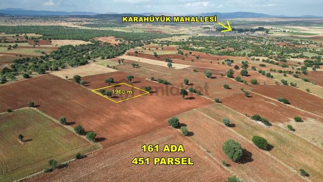 Konya / Akören / Karahüyük De 1960 M² Fırsat Tarla 1