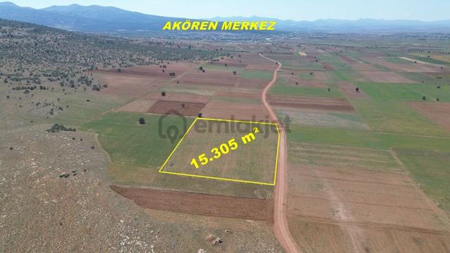 Konya / Akören / Hacılar Mahallesinde 15.305 M² Müstakil Tapulu Tarla 4