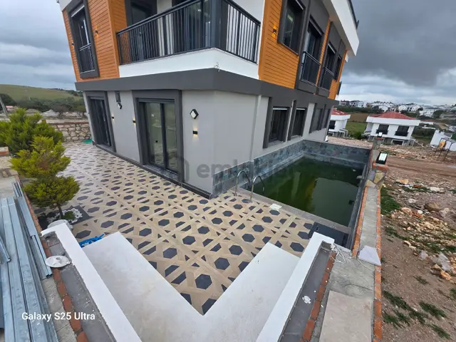 🏡didim Hisar’dahamam + Sauna + Sinema Odalıdeniz Manzaralı Lüks Triplex Villa🏡 3