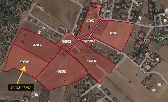 Antalya Korkuteli Bayatbademlerinde Satılık Tarla 16484 M2 3