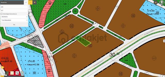 Akören Tülce De 542 M2 Müstakil Tapulu Konut İmarlı Arsa 3
