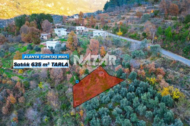 Alanya Türktaş’ta 635 M² Satılık Tarla 2