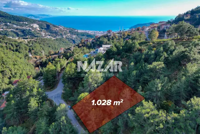 Alanya Tepe Mahallesi’nde 1.028 M² Satılık İmarlı Arsa 3