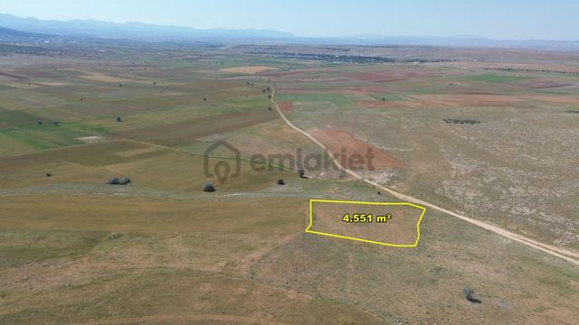 Konya / Akören / Hacılar Mahallesinde 4.551 M² Müstakil Tapulu Tarla 4