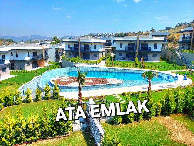 Kuşadasında Avm'lere Yakın Havuzlu Sitede Geniş Bahçeli Sıfır Villa 5