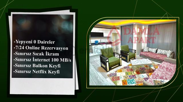 Buca Günlük Kiralık Apart 1+1 Klimalı + Wife + Balkon 4