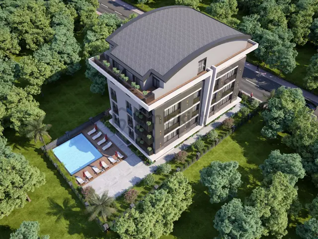 Yeşilbahçede Yüzme Havuzlu Kapalı Otoparklı Ultra Lüks 2+1 3