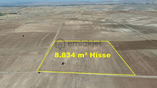 Konya / Akören / Orhaniye Mahallesinde 8.834 M² Hisse Tapulu Tarla 1